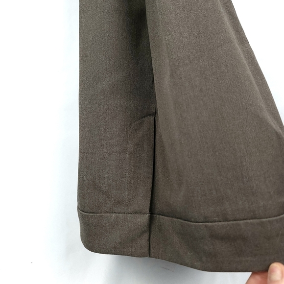 NWOT ECRU Cotton Zip/Button Closure 2 Faux Patch Pockets Sz 12 Sadalwood Color - Picture 5 of 8